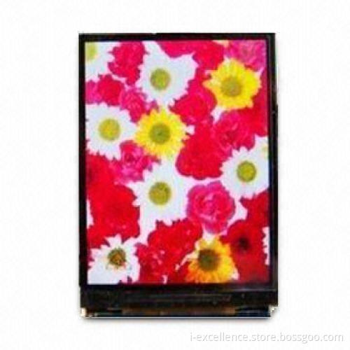 2.4-inch TFT LCD Display Module, 240 x 320-dot Resolution and 50/30/55/55°C Viewing Angle Range